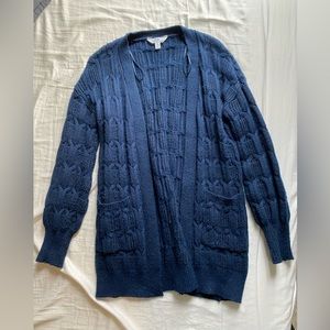 Blue Cardigan